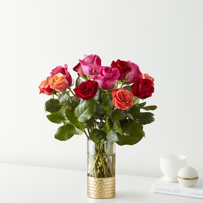 Classic Love Colorful Roses