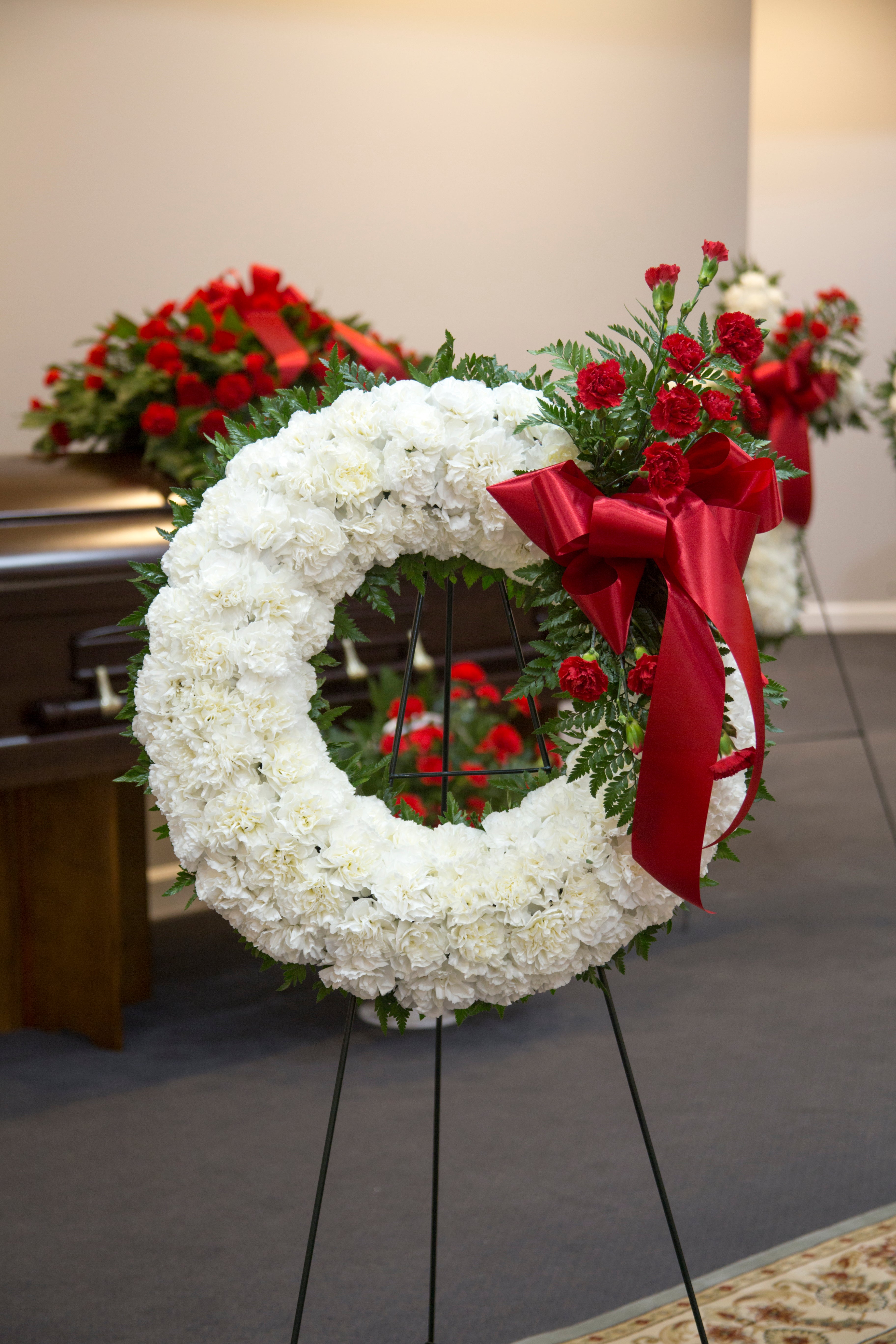 Carnation Melody Wreath