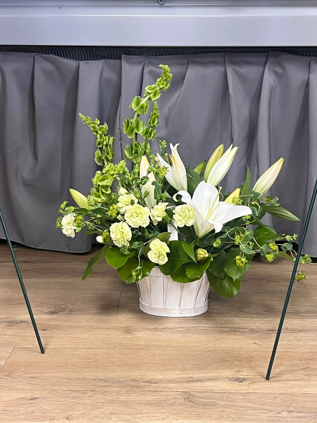 Blessed Assurance Funeral Basket