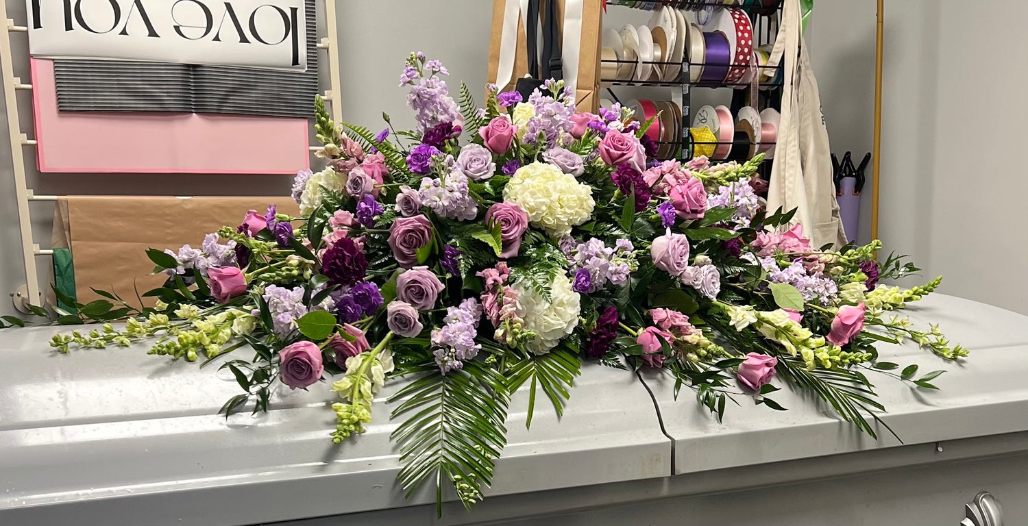 Everlasting Grace Casket Spray