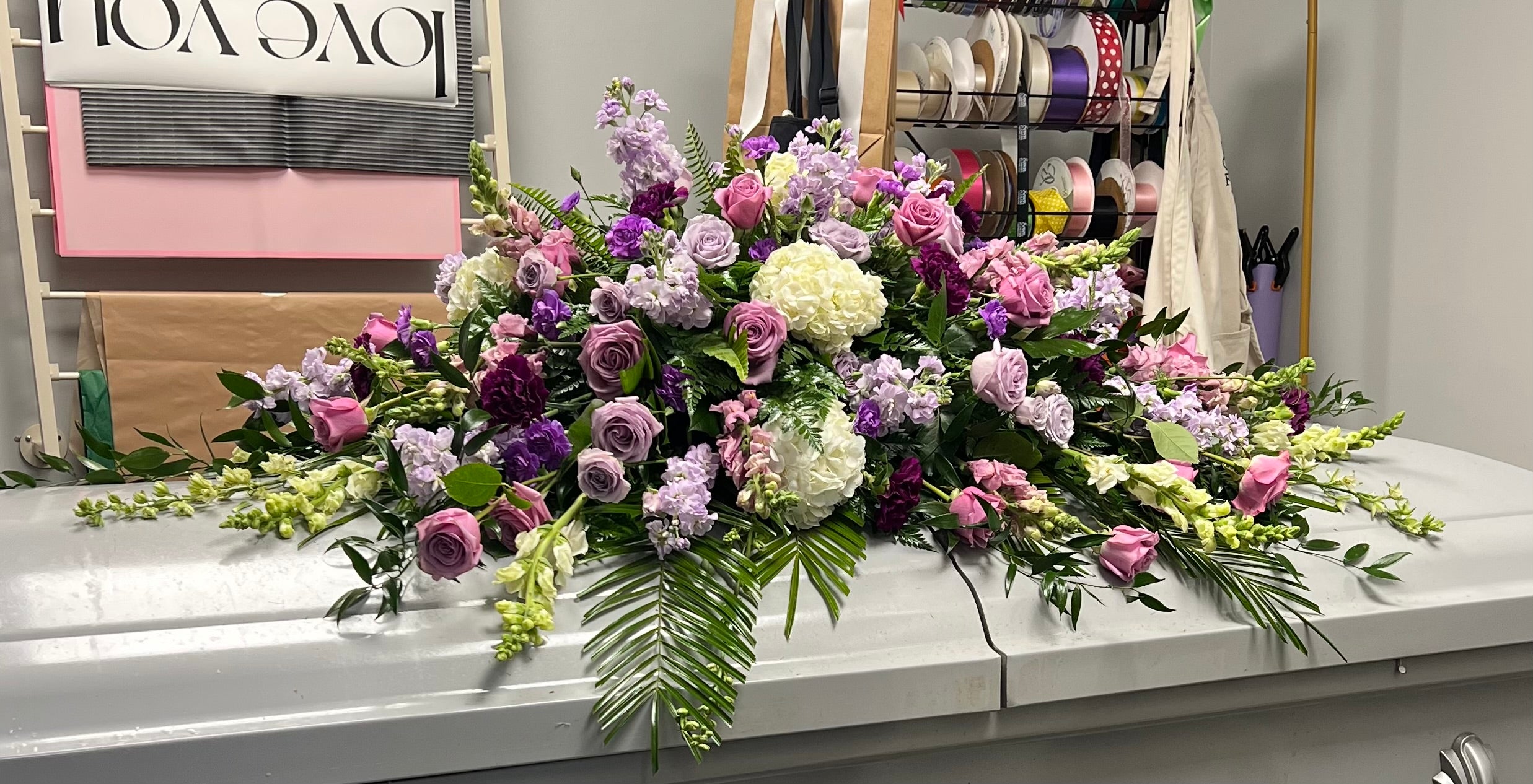 Everlasting Grace Casket Spray