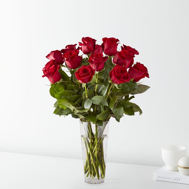 Long Stem Red Roses