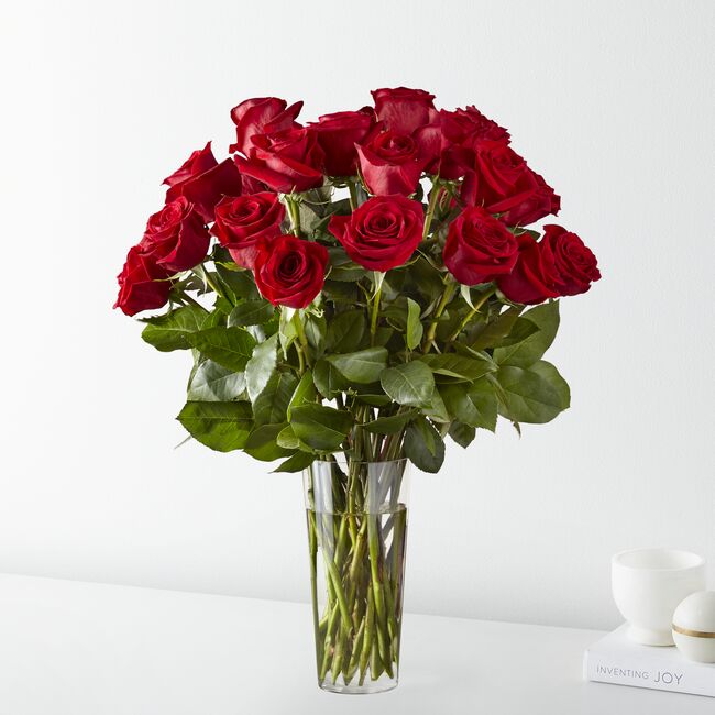 Long Stem Red Roses