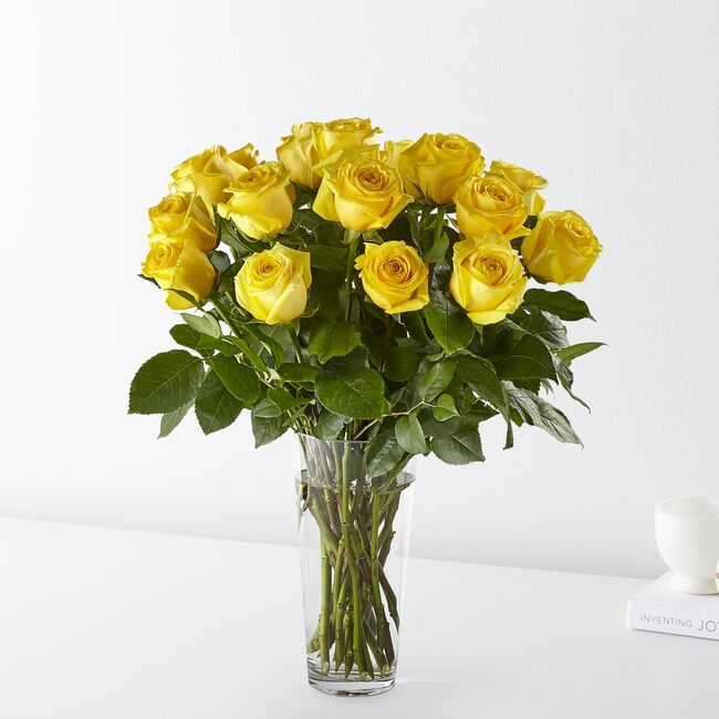 Long Stem Yellow Roses