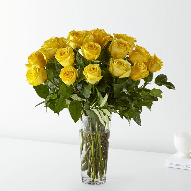 Long Stem Yellow Roses