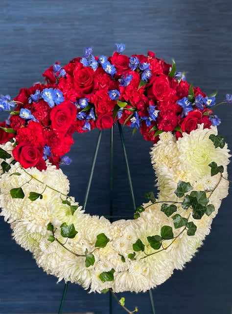 Patriotic Passion Wreath