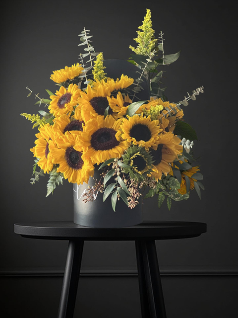 Sunflower Love Flower Box