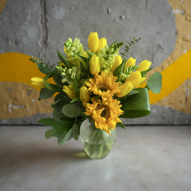 Sunshine and Tulips