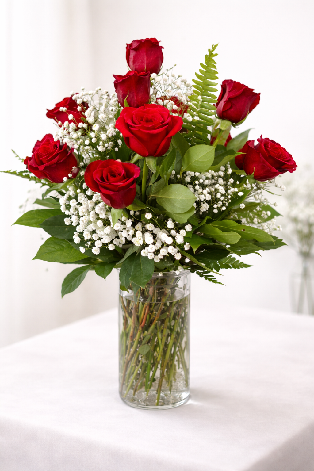 Traditional Dozen Red Roses