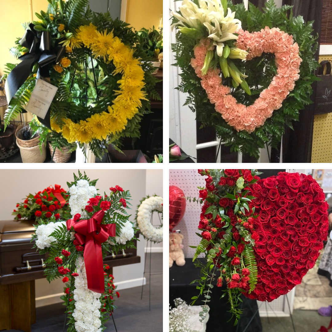 Bespoke Hearts, Crosses, &amp; Wreaths